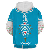 Unisex Link Hoodies The Legend of Zelda Breath of The Wild Pullover 3D Print Jacket Sweatshirt - INSWEAR